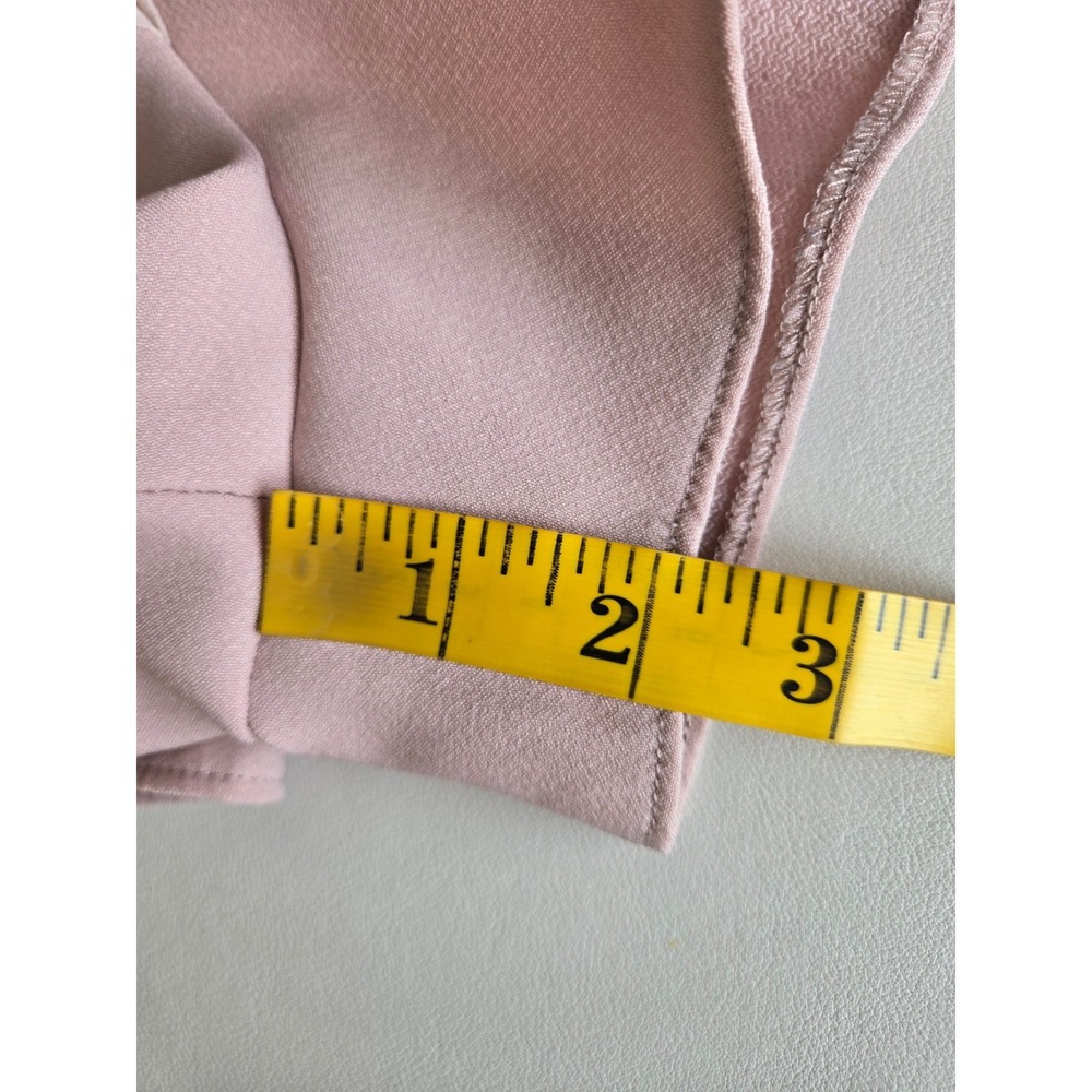 Zara Pink Mauve High Rise Layered Ruffle Skort Shorts Sz M Balletcore Soft Girl - Picture 9 of 9